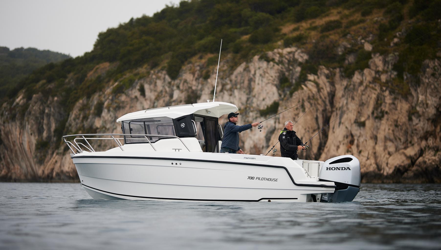 Parker Boats 700 Pilothouse 2020 bij Belgian Boat Service