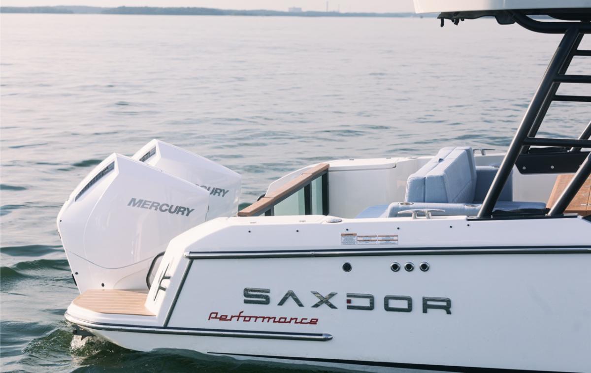 Saxdor Yachts 270 GTO 2020 bij Belgian Boat Service