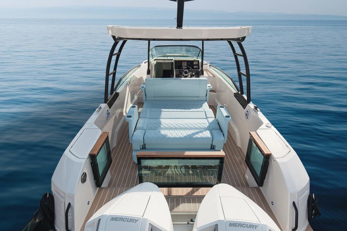 Saxdor Yachts 270 GTO 2020 bij Belgian Boat Service