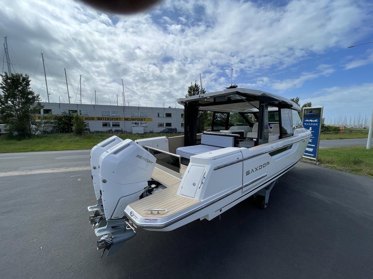 Saxdor Yachts 400 GTC 2020 bij Belgian Boat Service