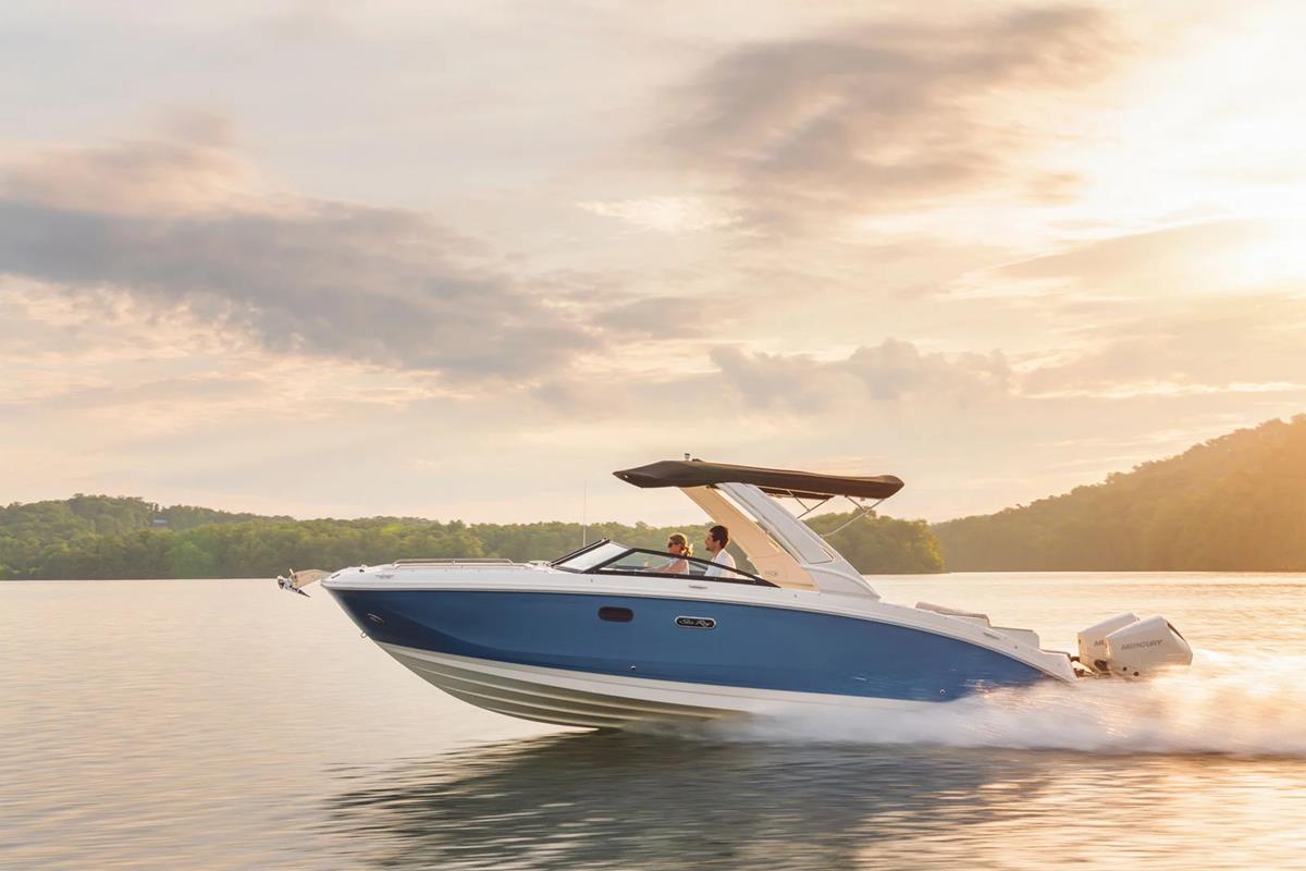 Sea Ray 290 SDX Outboard 2020 bij Belgian Boat Service