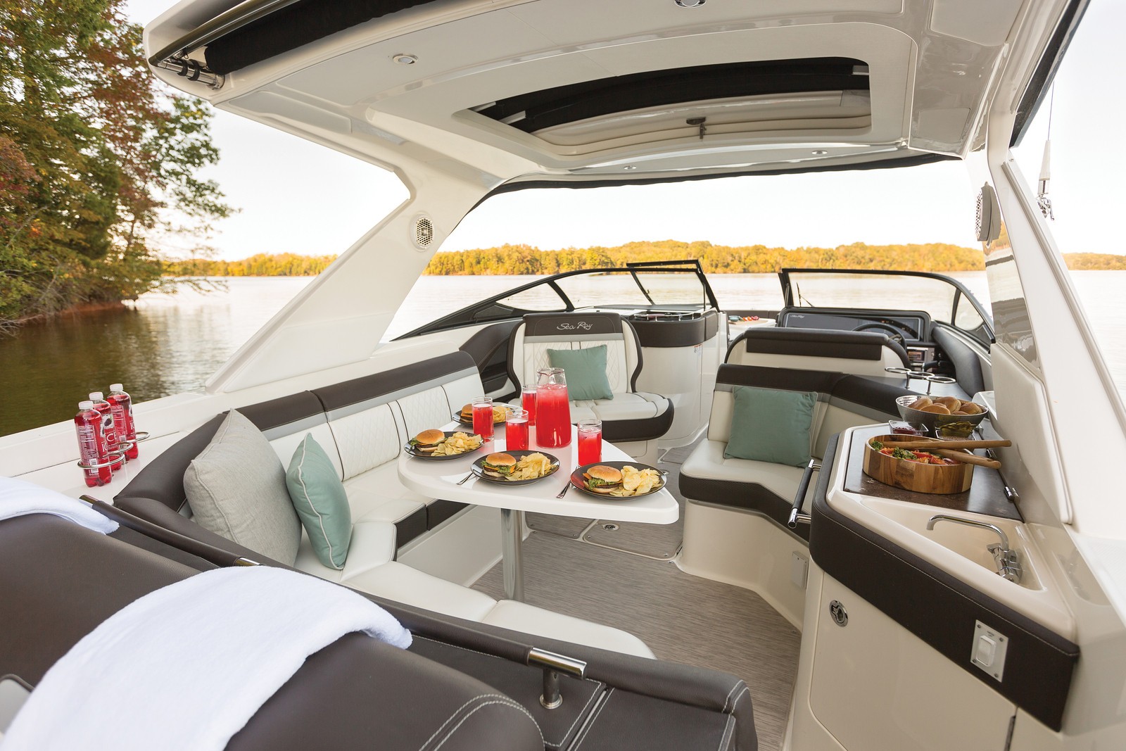 Sea Ray 310 SLX 2020 bij Belgian Boat Service