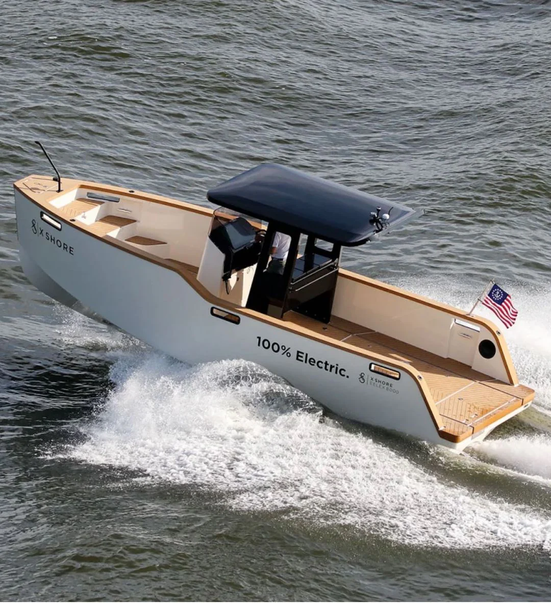 X Shore Eelex 8000 2020 bij Belgian Boat Service